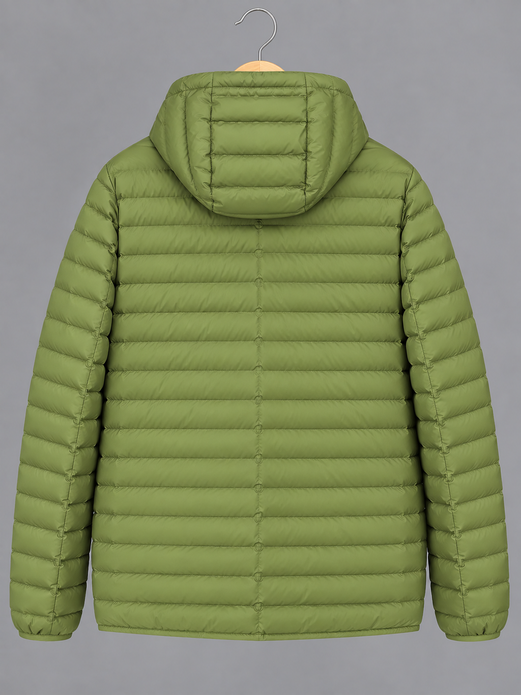 Camel Active TEXXactive vyriška striukė – alyvuogių žalia, dygsniuota