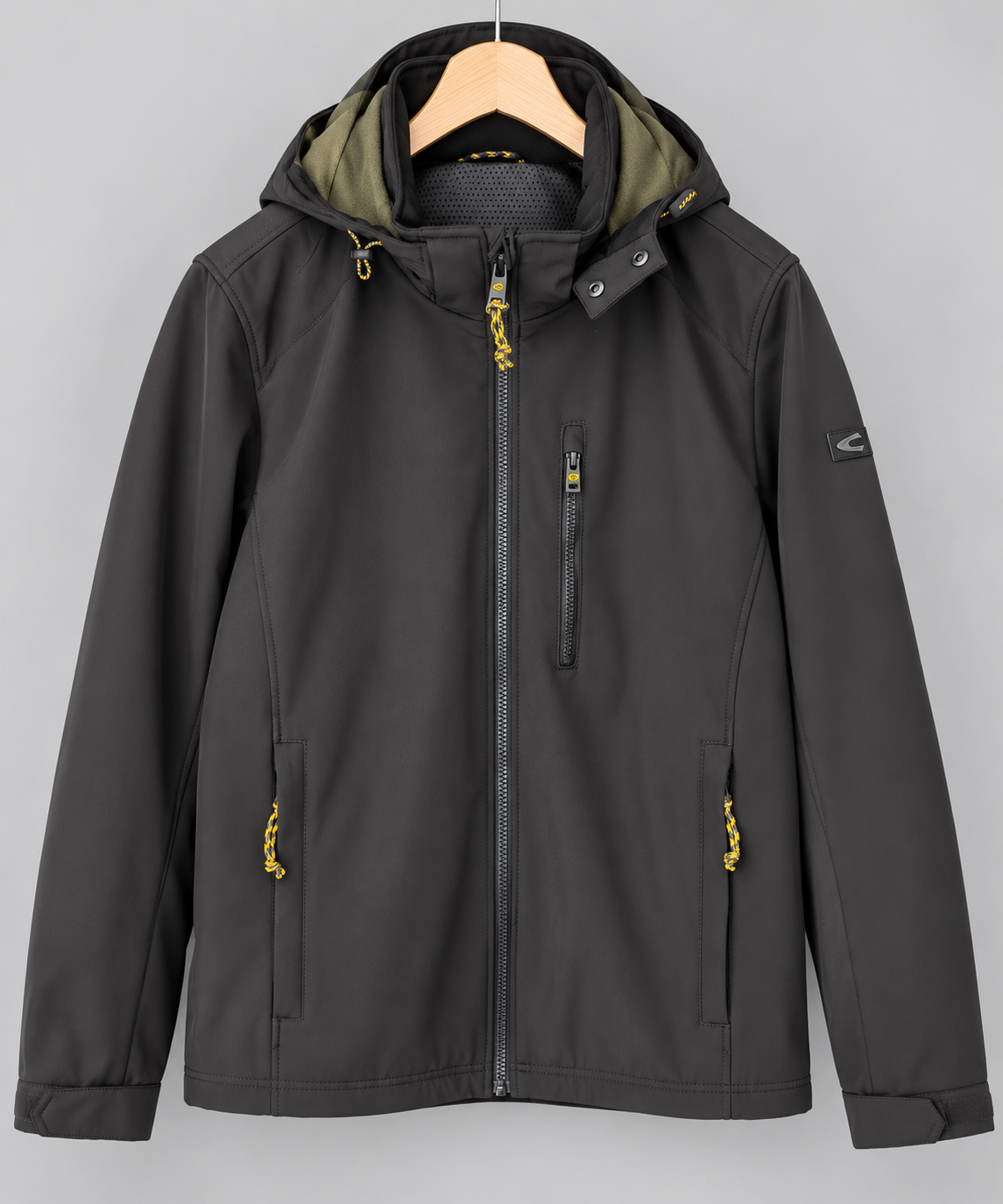 Męska kurtka softshell Camel Active – czarna