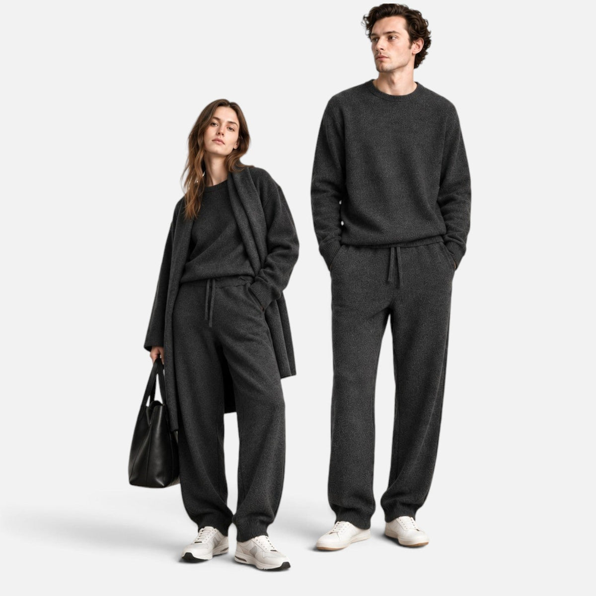 COS kašmyro kelnės – laisvo silueto, unisex – produkto nuotrauka 1