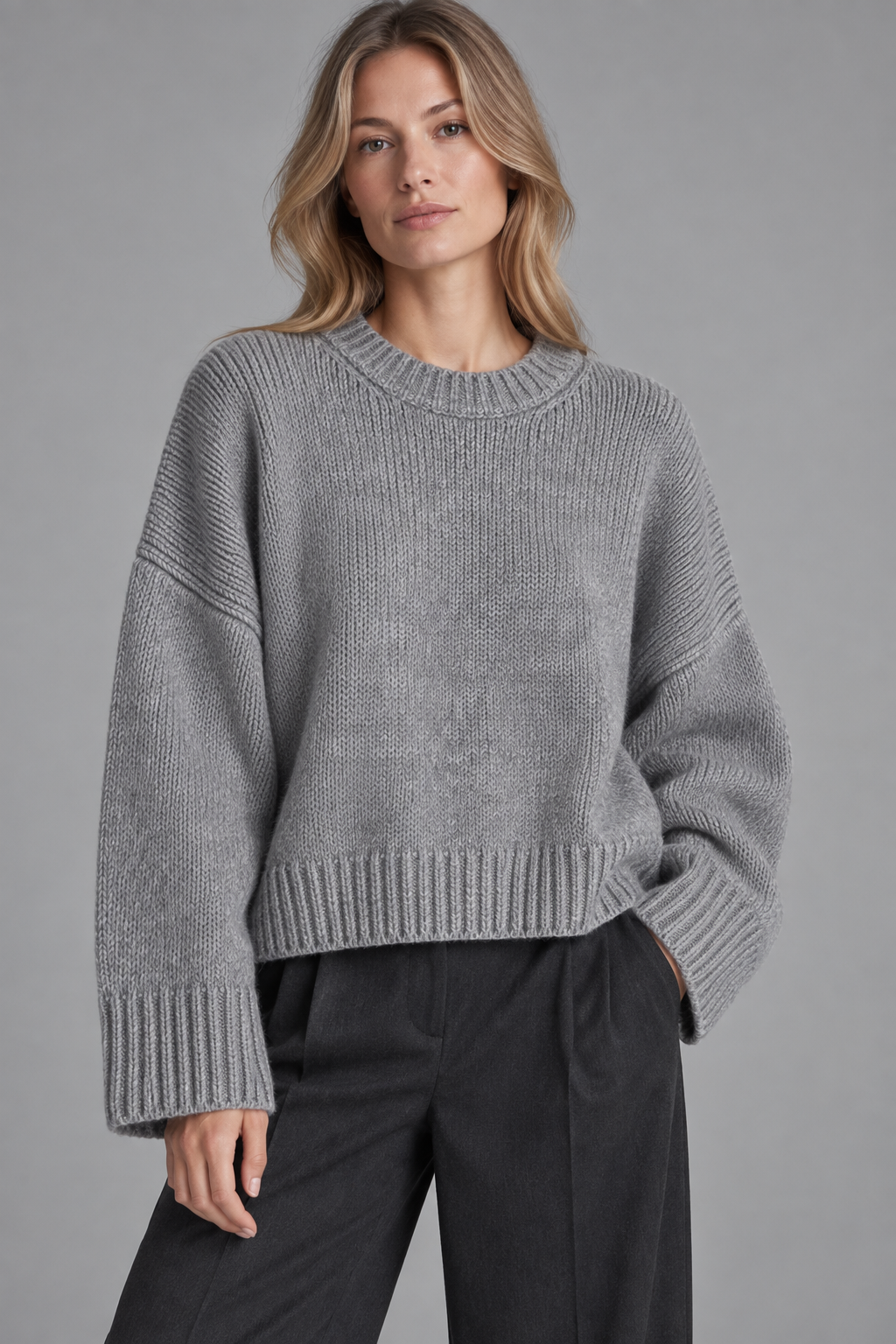 C&A merino vilnos megztinis – pilka, XS dydis