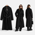 & Other Stories vilnonis paltas, oversized, midi ilgio – produkto nuotrauka 1