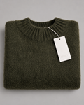 Sweter ARKET z domieszką moheru – zieleń mchu, oversize