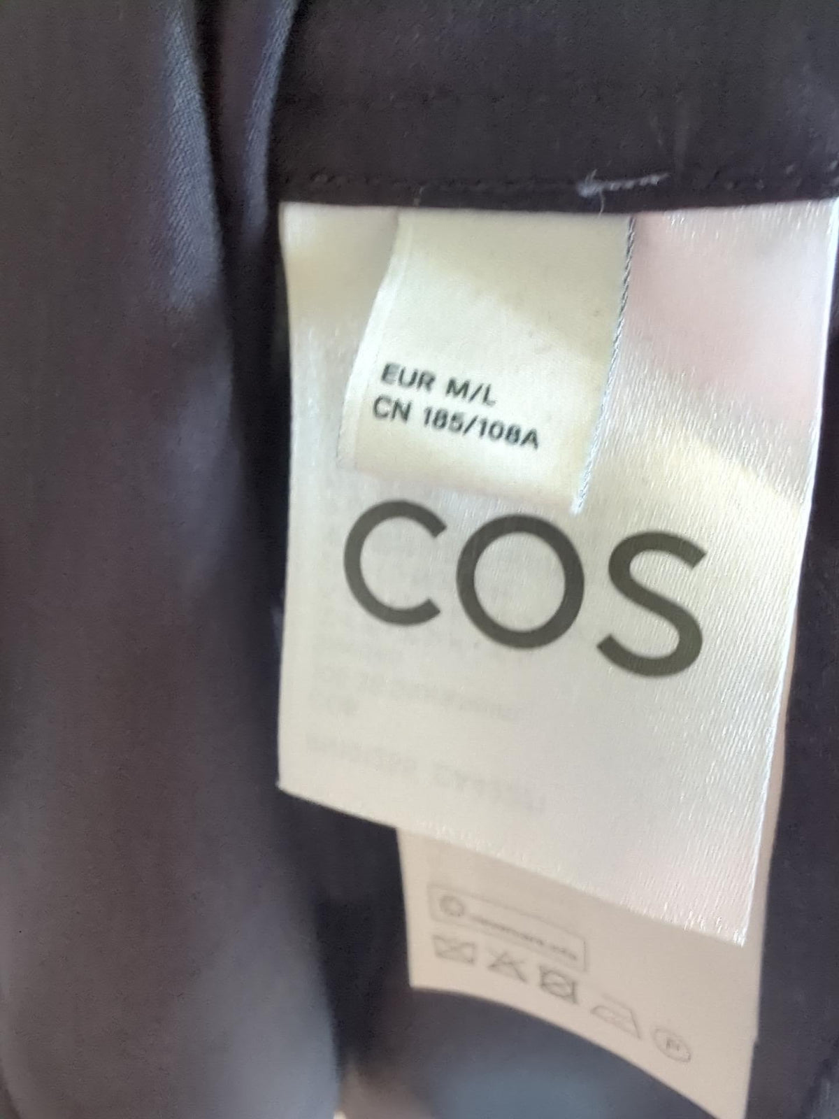 COS Atelier šilkiniai marškiniai vyrams – oversized – produkto nuotrauka 3
