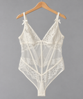 Koronkowe body Hunkemöller – białe, M
