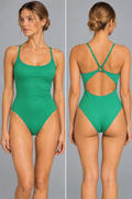 COS swimsuit – bright green