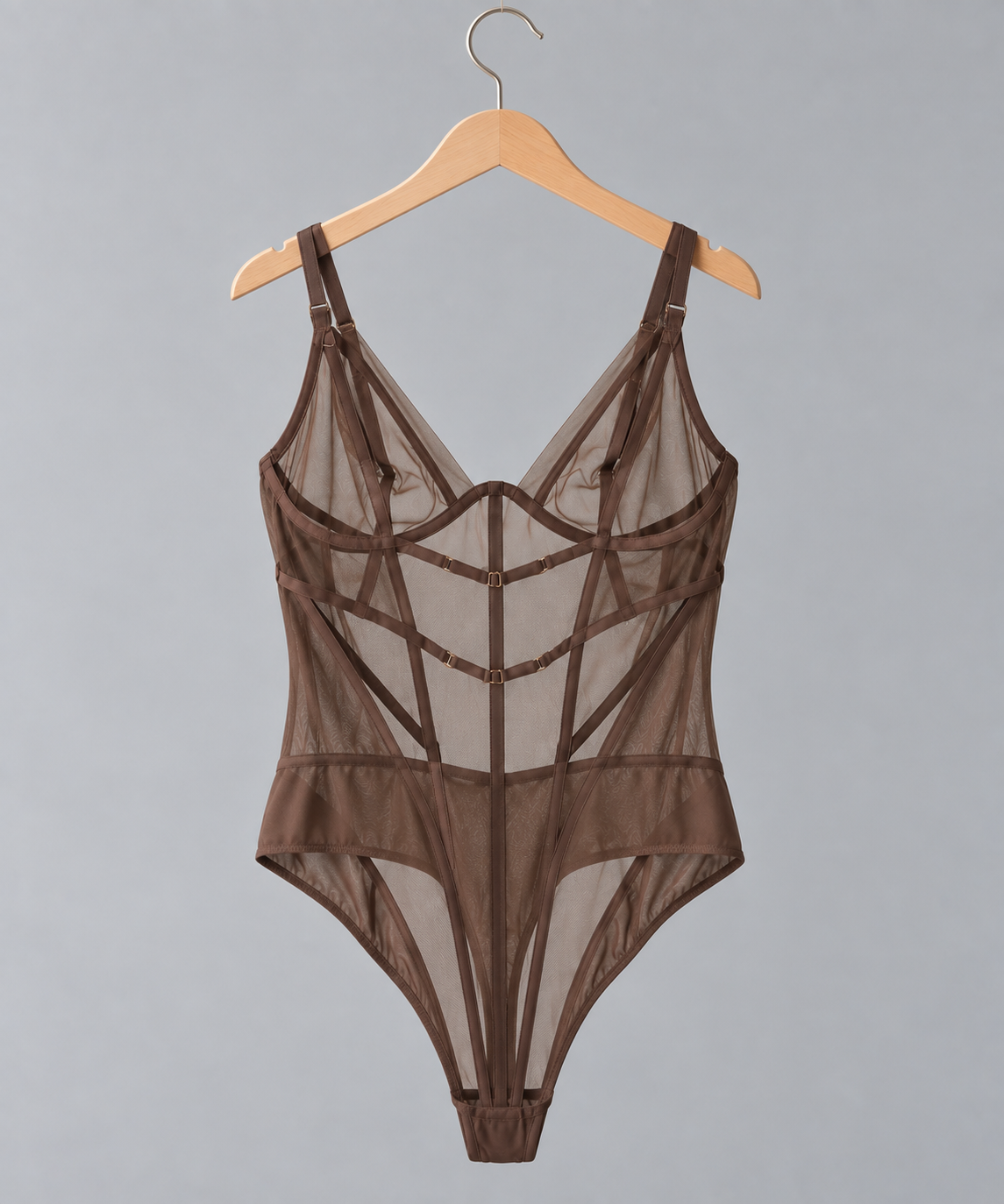 Hunkemöller tiulio body Rianne – ruda, 36 / D 80