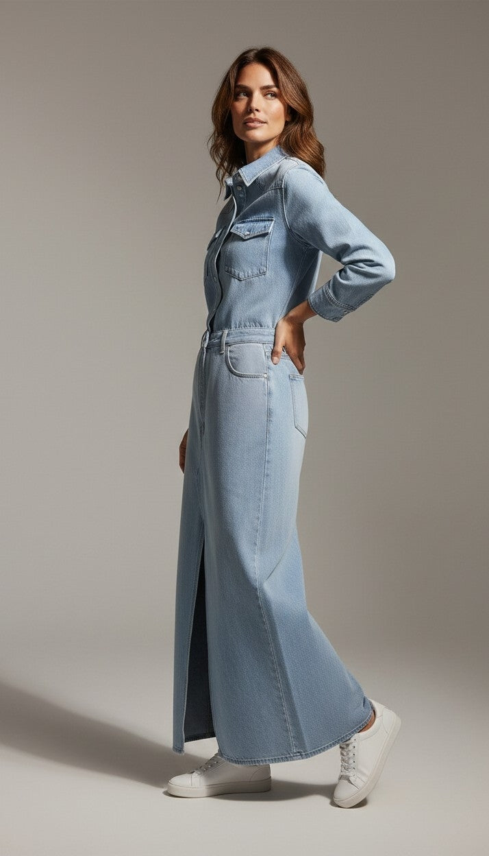 Cos denim suknelė