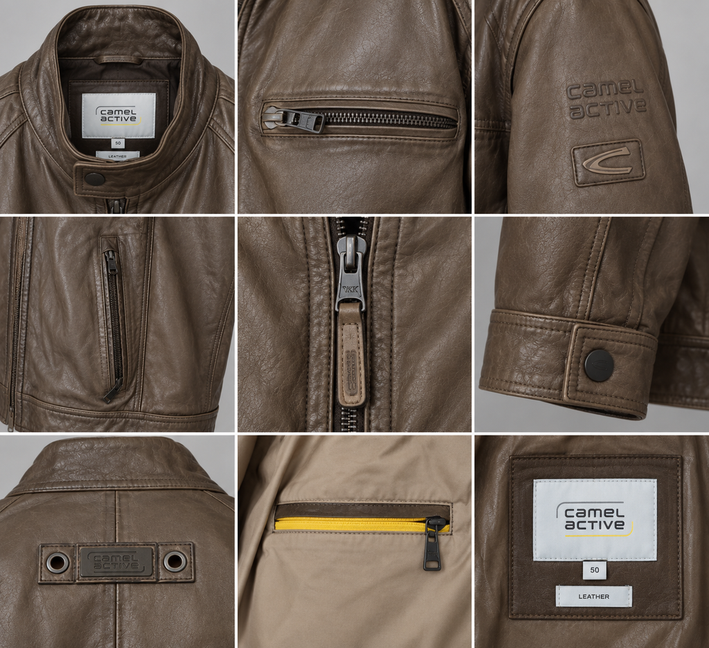 Camel Active odinė striukė – ruda/taupe, 50 dydis
