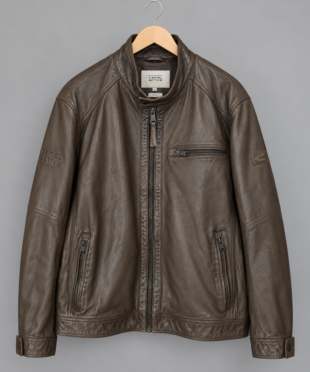 Camel Active odinė striukė – ruda/taupe, 50 dydis