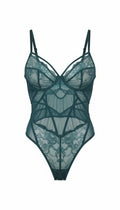 Hunkemöller nėrinių body Verona – tamsiai mėlyna, EU 80B / UK 36B / US 36B