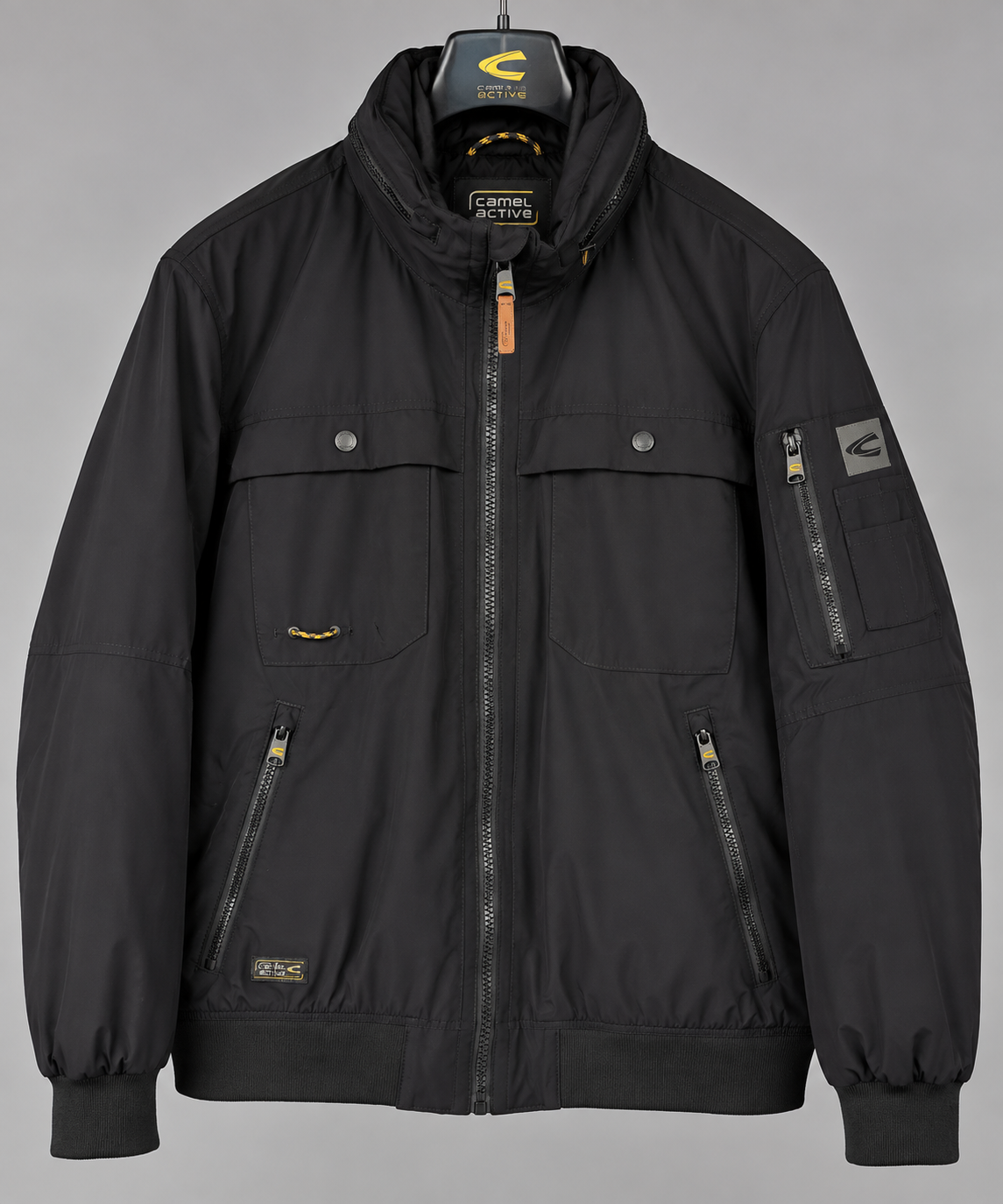 Camel Active vyriška blouson striukė – juoda, dydis 54