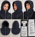 COS balaklava – tamsiai mėlyna, ONE SIZE
